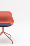 Baltic Remix Armchair with 4 Spoke Swivel Base Detail