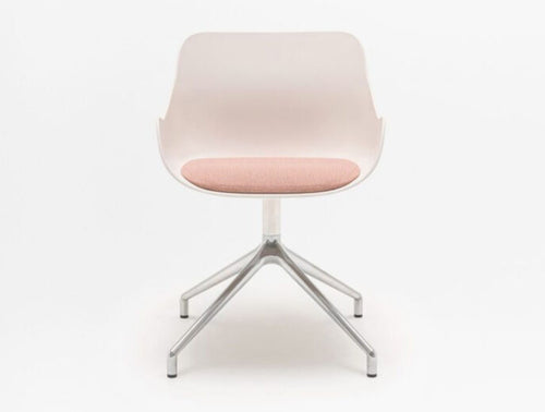 Baltic Remix Armchair with 4 Star Polished Aluminium Base