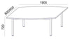 Barrel Shaped Meeting Room Table Sv 43 Dimensions