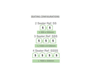 Beam Seating Bm17 2 3 Or 4 Seater Configurations