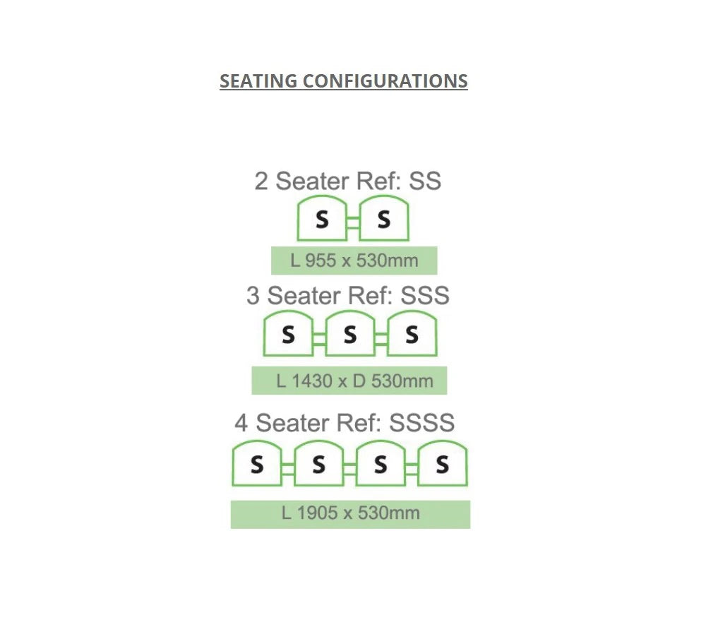 Beam Seating Bm81 2 3 Or 4 Seater Configurations