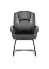 Bella Black Leather Cantilever With Black Frame BR000300 3