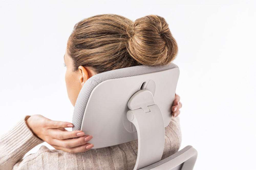 Belt Ergonomic Office Chair Detail Headrest Detail