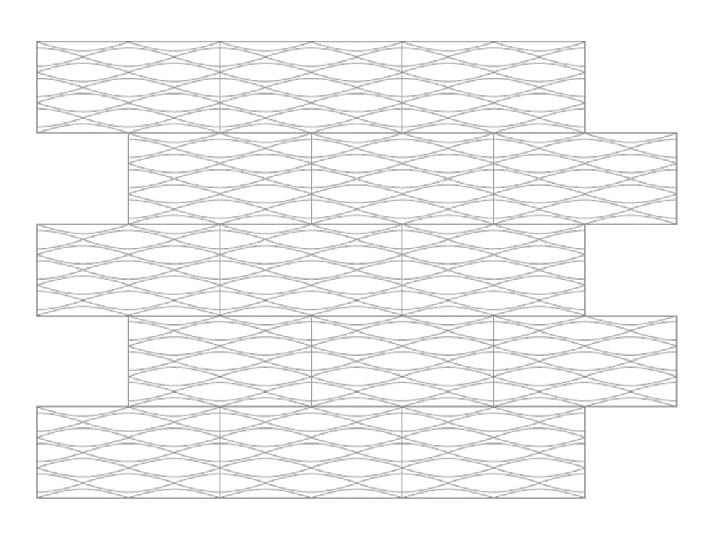 Big Wave 3D Cork Wall Covering 3