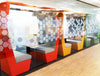 Bill Meeting Pods With Funky Colours