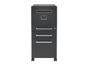 Bisley Bite Mobile Pedestal with Three Filing Drawers 2