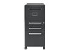 Bisley Bite Mobile Pedestal with Three Filing Drawers 2