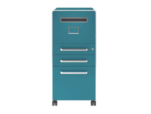 Bisley Bite Mobile Pedestal with Three Filing Drawers 5