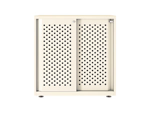 Bisley Glide Cupboard With Two Door Perforated Front Unit 2