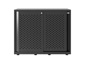 Bisley Glide Cupboard With Two Door Perforated Front Unit 4