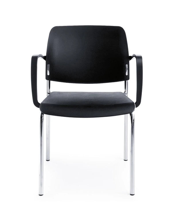 Bit Plastic Seat And Mesh Backrest Chair  Cantilever Frame   Model 555V 2