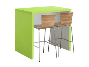 Block Colour Posuer Canteen Table Green