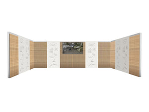 Board Room with Wooden Slats 2