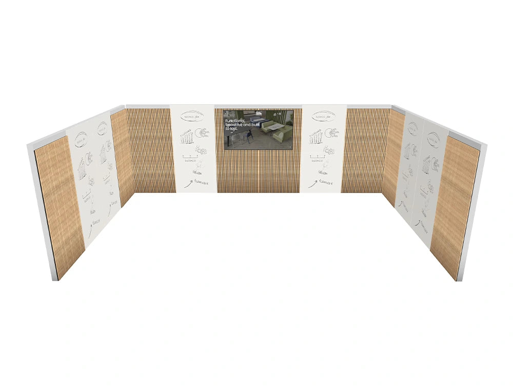 Board Room with Wooden Slats 3