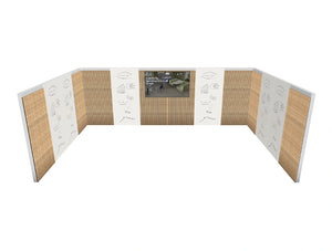 Board Room with Wooden Slats 3