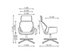 Booi Wooden Lounge Chairs Dimensions