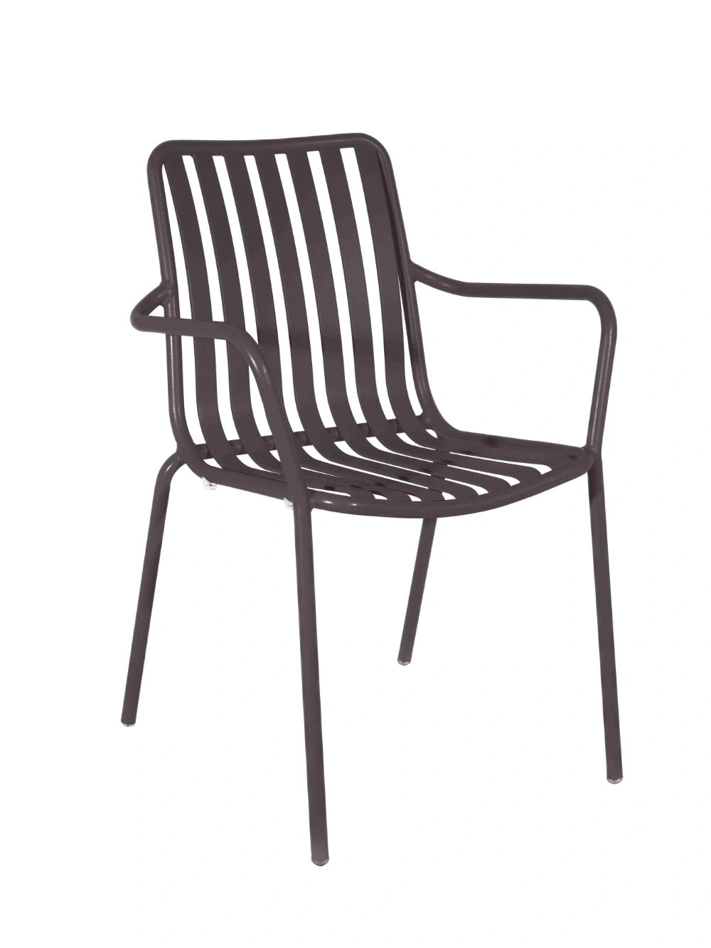Breeze Aluminium Armchair - Standard - Brick Dust