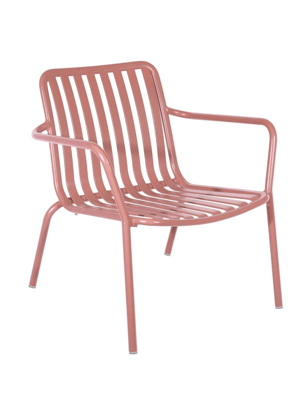 Breeze Aluminium Armchair - Low - Brick Dust