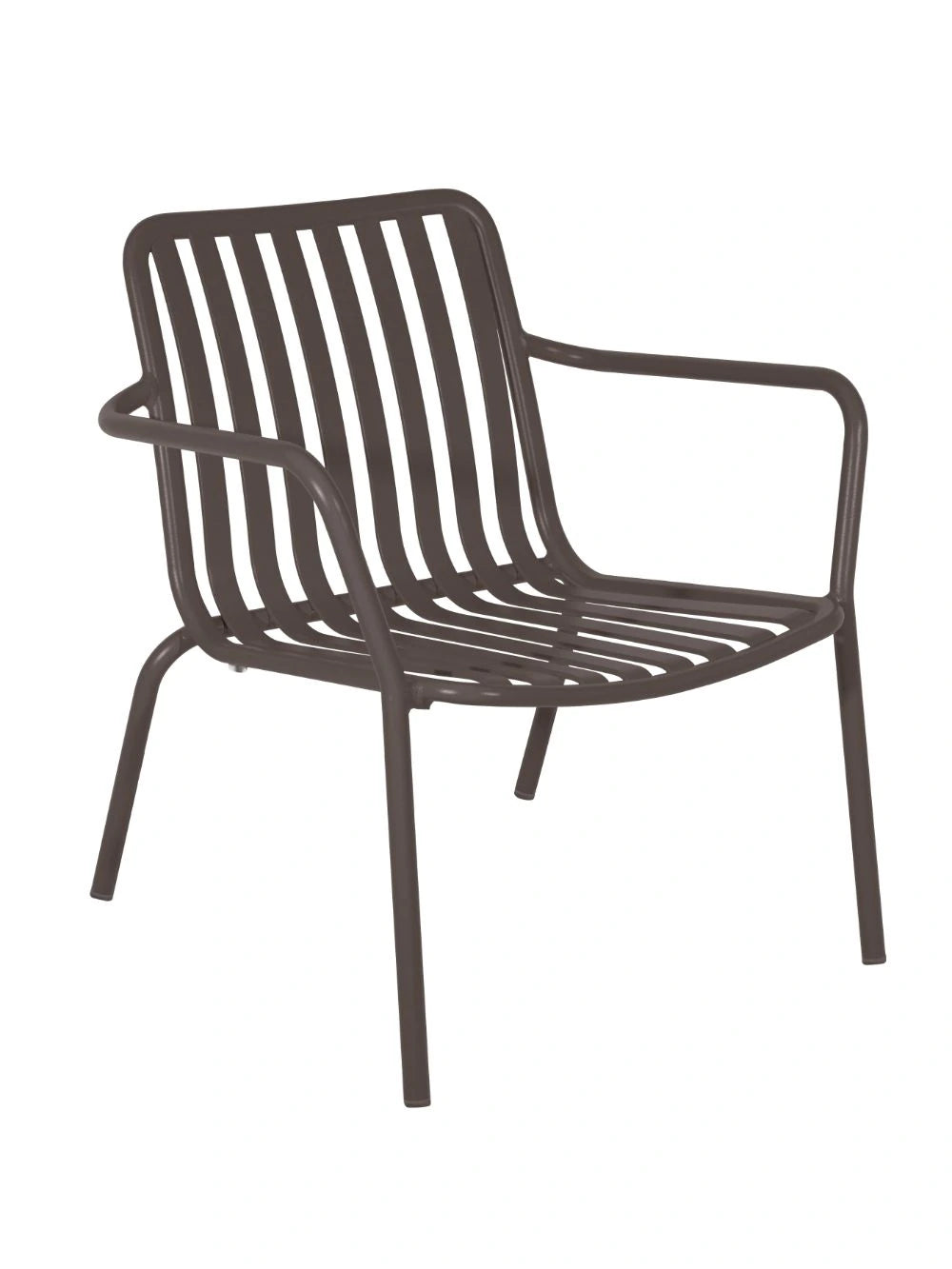 Breeze Aluminium Armchair - Low - Charcoal