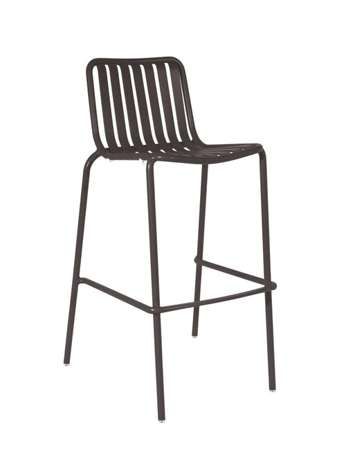 Breeze Aluminium Bar Chair - Brick Dust