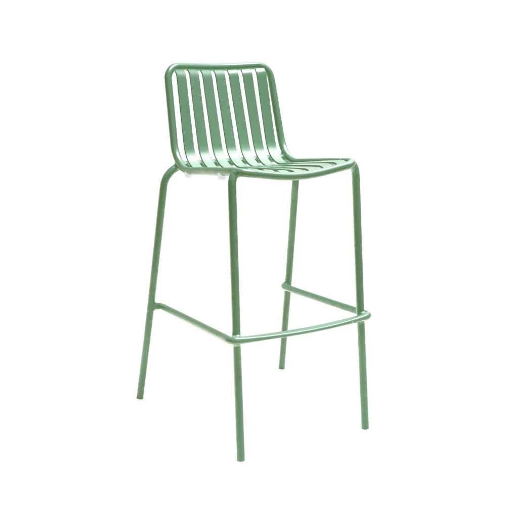 Breeze Aluminium Bar Chair - Fair Green