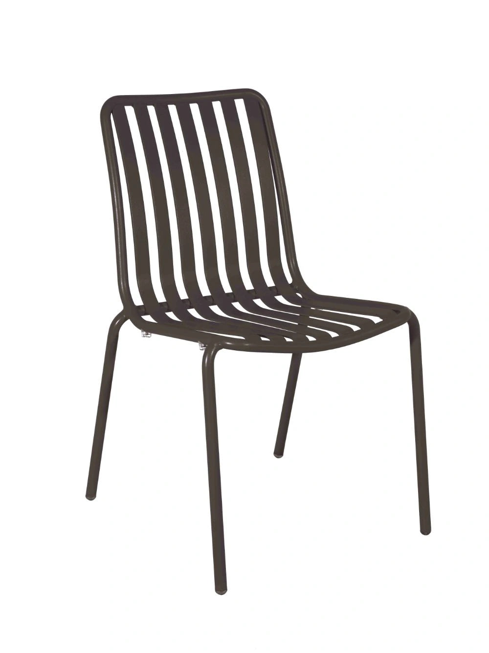 Breeze Aluminium Side Chair - Charcoal