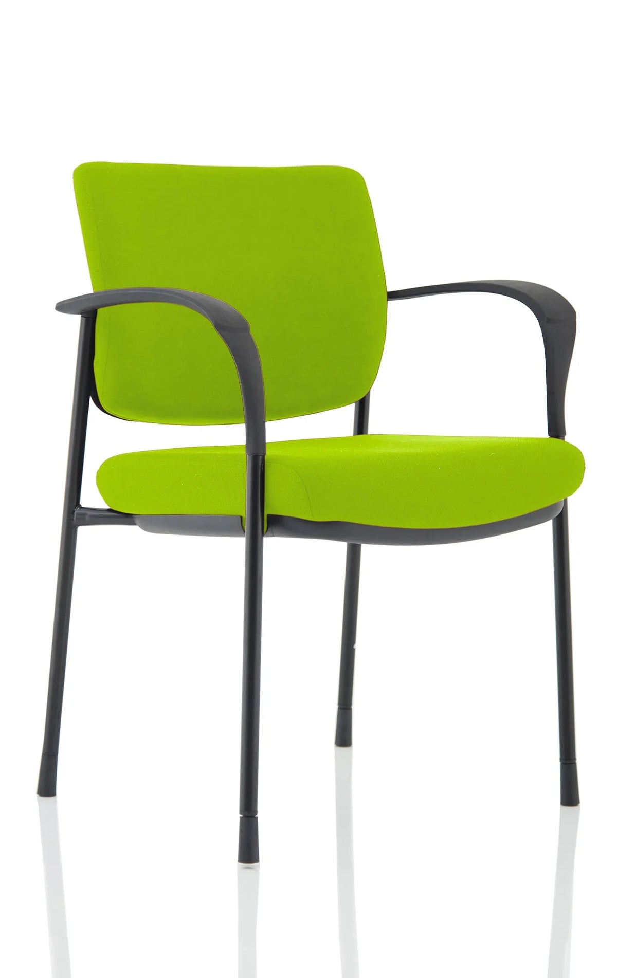 Brunswick Deluxe Medium Back Stacking Visitor Office Chair with Arms Bespoke KCUP1575