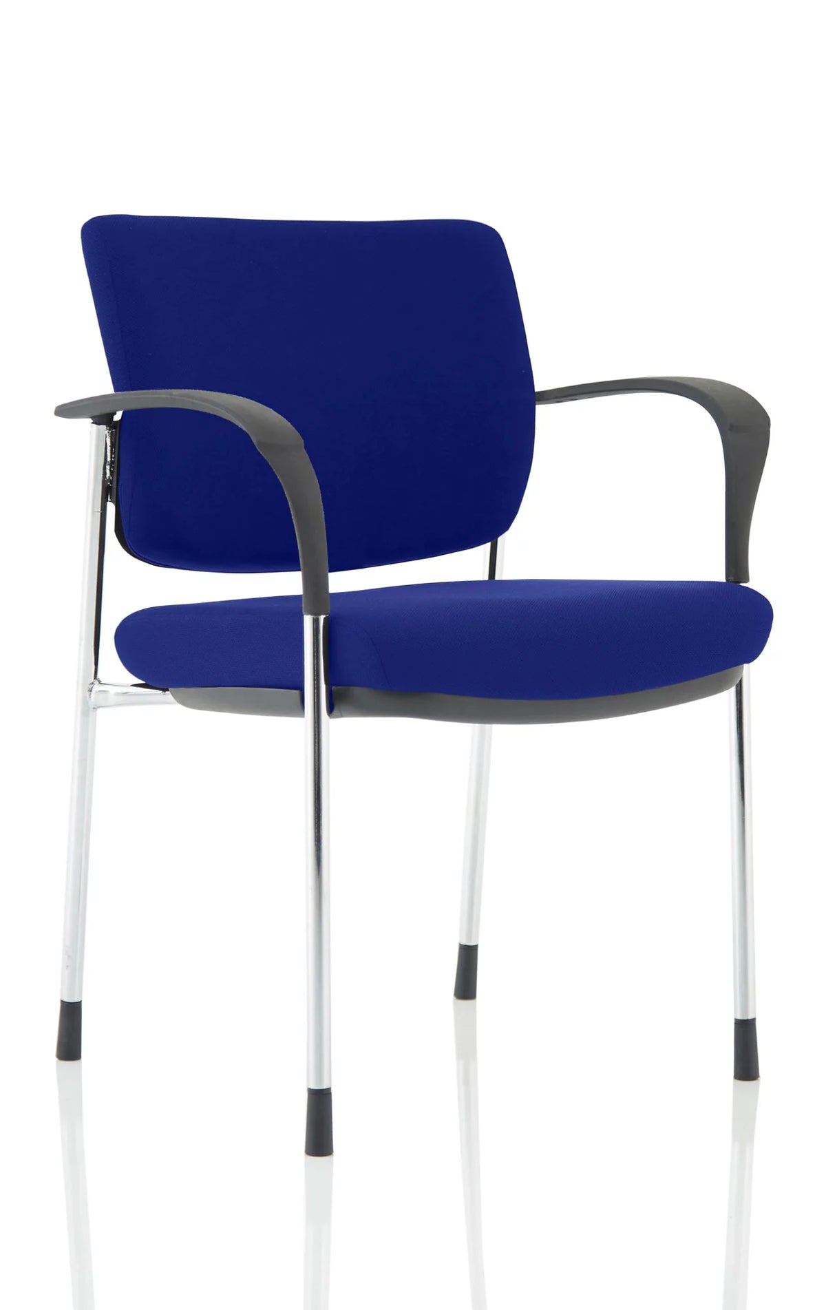 Brunswick Deluxe Medium Back Stacking Visitor Office Chair with Arms Bespoke KCUP1585