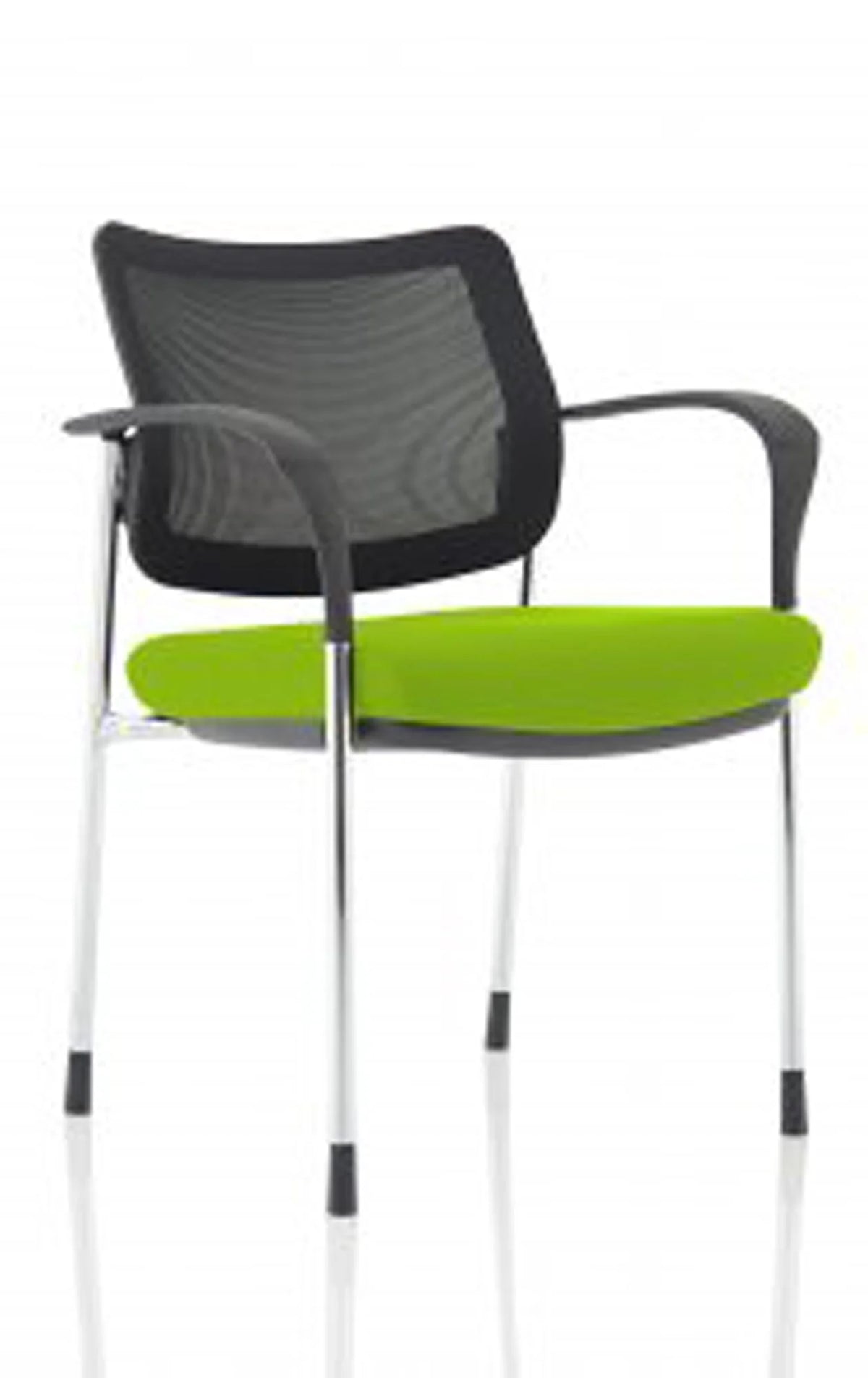 Brunswick Deluxe Medium Back Stacking Visitor Office Chair with Arms Bespoke KCUP1599