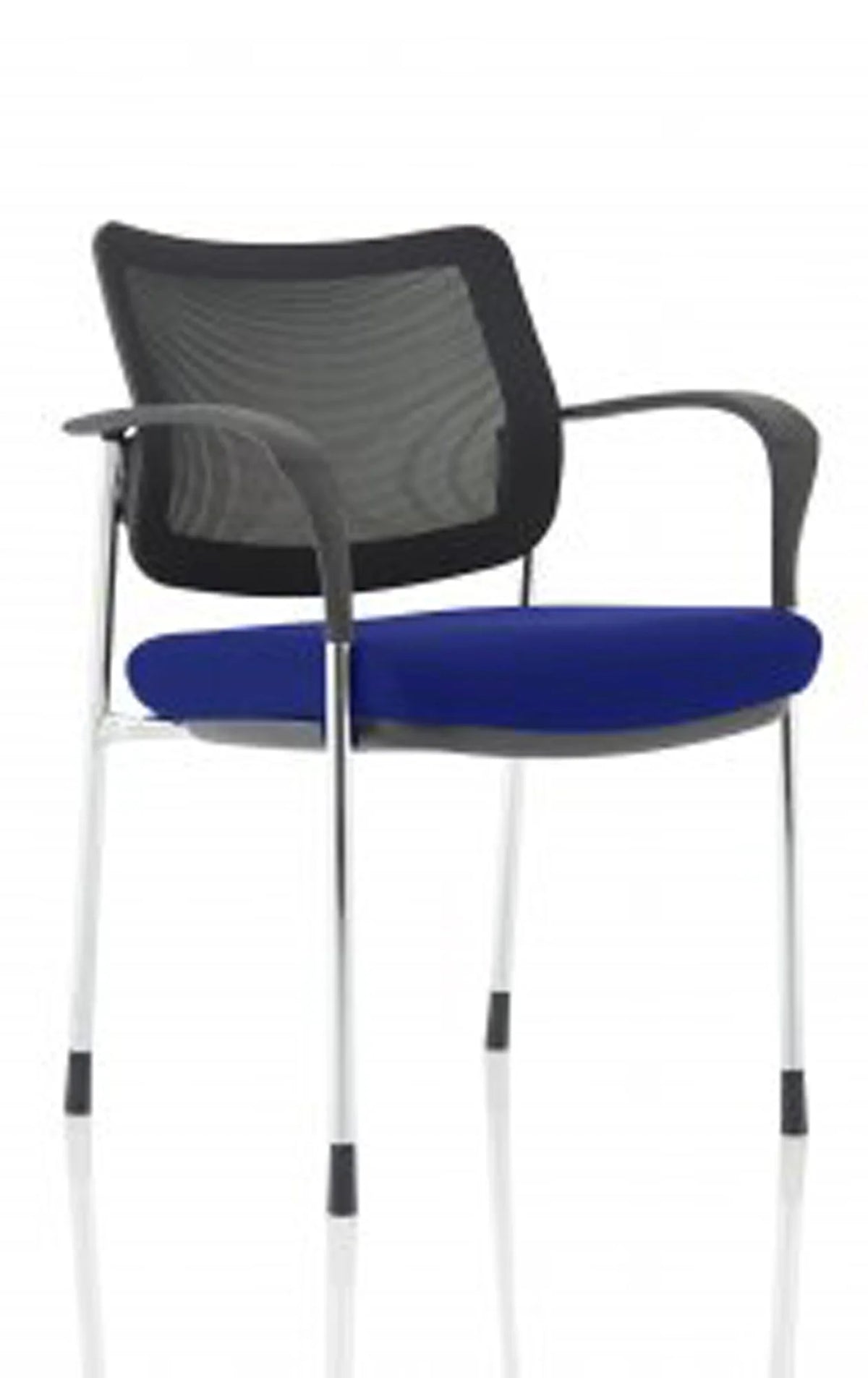 Brunswick Deluxe Medium Back Stacking Visitor Office Chair with Arms Bespoke KCUP1601