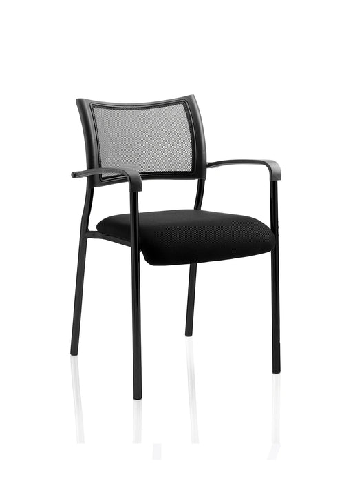 Brunswick Medium Back Stacking Visitor Office Chair BR000020 1