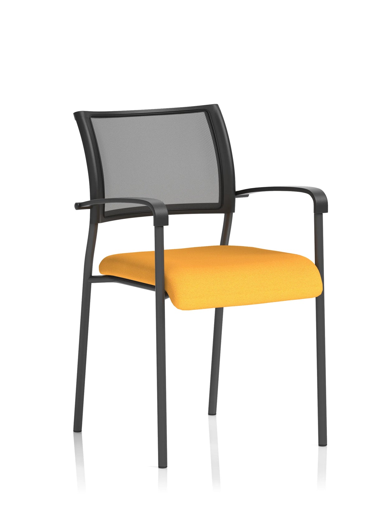 Brunswick Medium Back Stacking Visitor Office Chair Bespoke KCUP0069