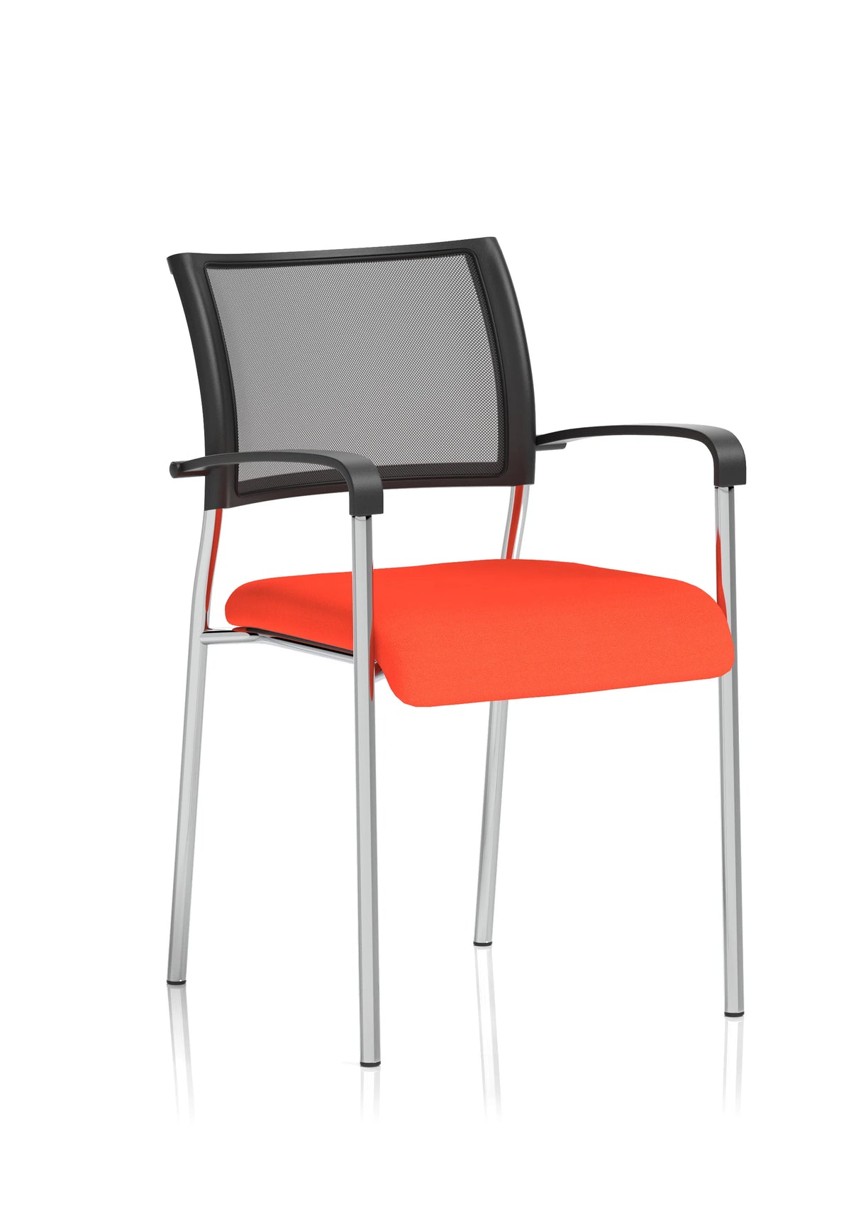 Brunswick Medium Back Stacking Visitor Office Chair Bespoke KCUP0076