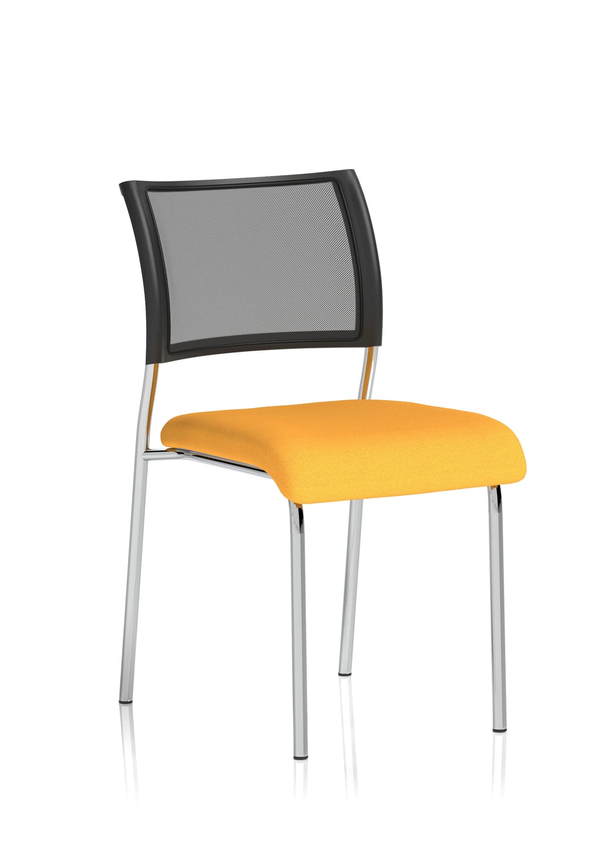 Brunswick Medium Back Stacking Visitor Office Chair Bespoke KCUP0093