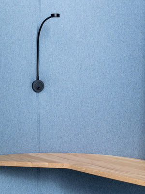 BuzziHug Acoustic Standing Workstation Pod Light Detail