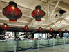 Buzzilight Mono Decorative Acoustic Ceiling Light Bar Black And Red