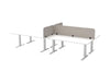 Buzzitripl Desk Straight Forward Desk Partition 9