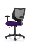 Camden Medium Back Black Mesh Task Operator Office Chair With Arms KCUP1521 2