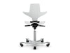 Hag Capisco 8010 Ergonomic Chair In White Plastic Seat And Backrest