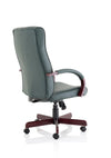 Chesterfield High Back Leather Executive Office Chair With Arms EX000006 8