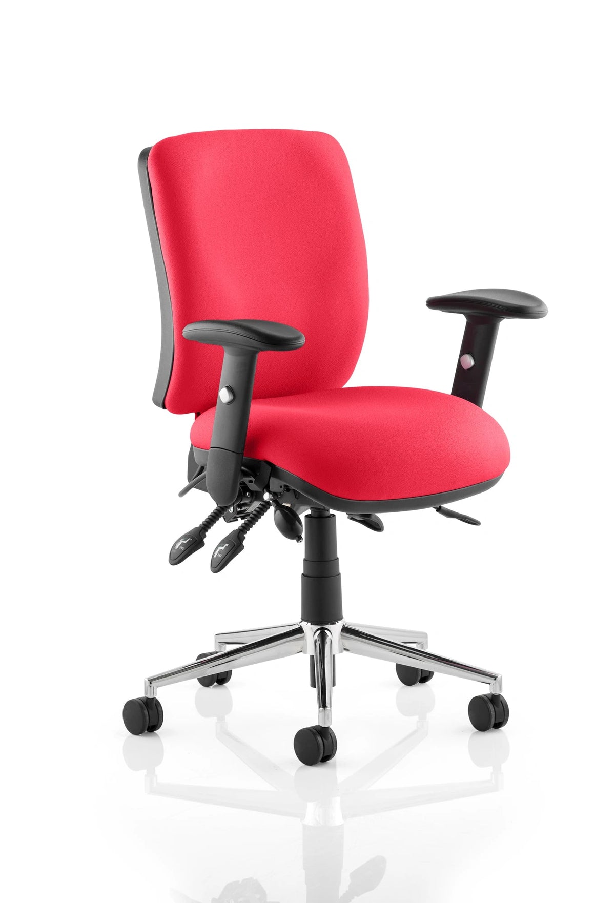Chiro Medium Back Task Operator Office Chair KCUP0113 1