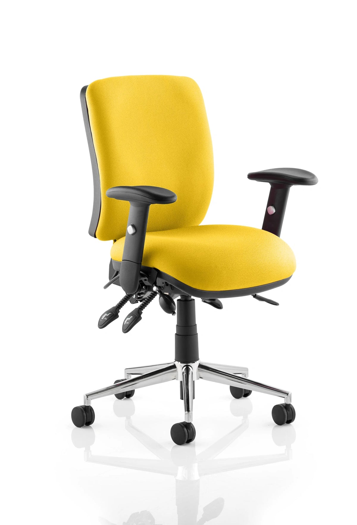 Chiro Medium Back Task Operator Office Chair KCUP0117 1