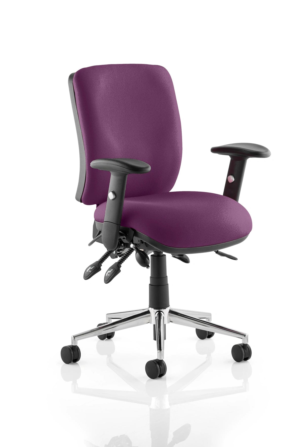 Chiro Medium Back Task Operator Office Chair KCUP0120 3