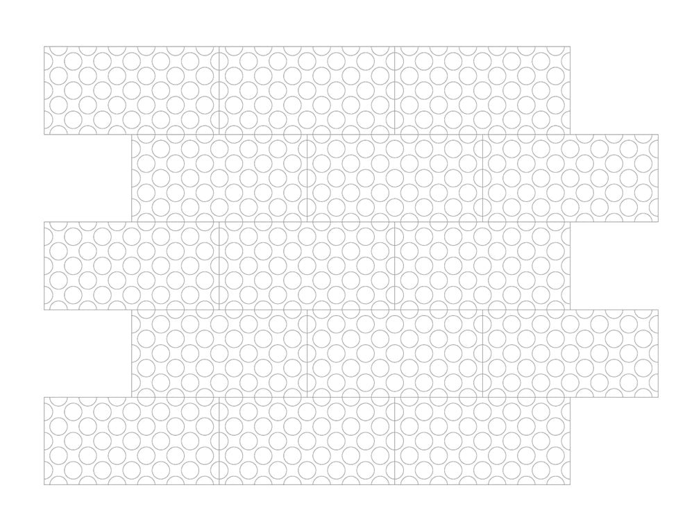 Circle 3D Cork Wall Covering 3