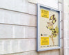 Classic Outdoor Notice Door 9 A4 in One Frames 5 in Outdoor Setting