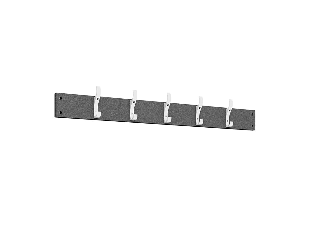Cloakroom Hookboard - Arctic White Black