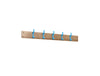 Cloakroom Hookboard - Cornflower Blue Beech