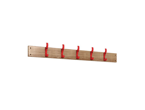 Cloakroom Hookboard - Cornflower Blue Beech