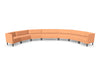 Converse Station Low Back Curved Modular Sofa