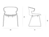 Cove Transversal Identity Chair Dimensions